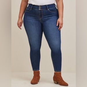 Torrid Size 18S Jegging Skinny Super Soft High-Rise Jean